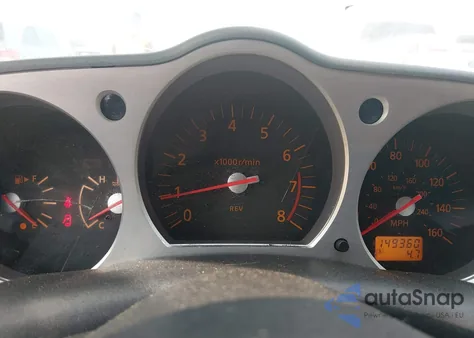 2003 Nissan 350Z Touring из США, поврежденный, VIN JN1AZ34D83T107151